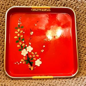 SOLD Lacquered Serving Tray